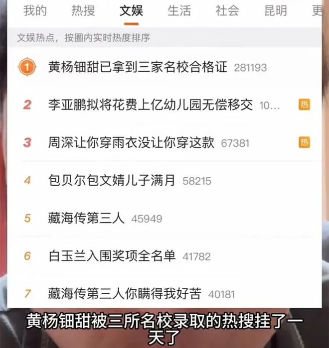 应网友！被三所大学录取父亲公司异常开元棋牌黄杨“你奈我何”背景图回(图6)